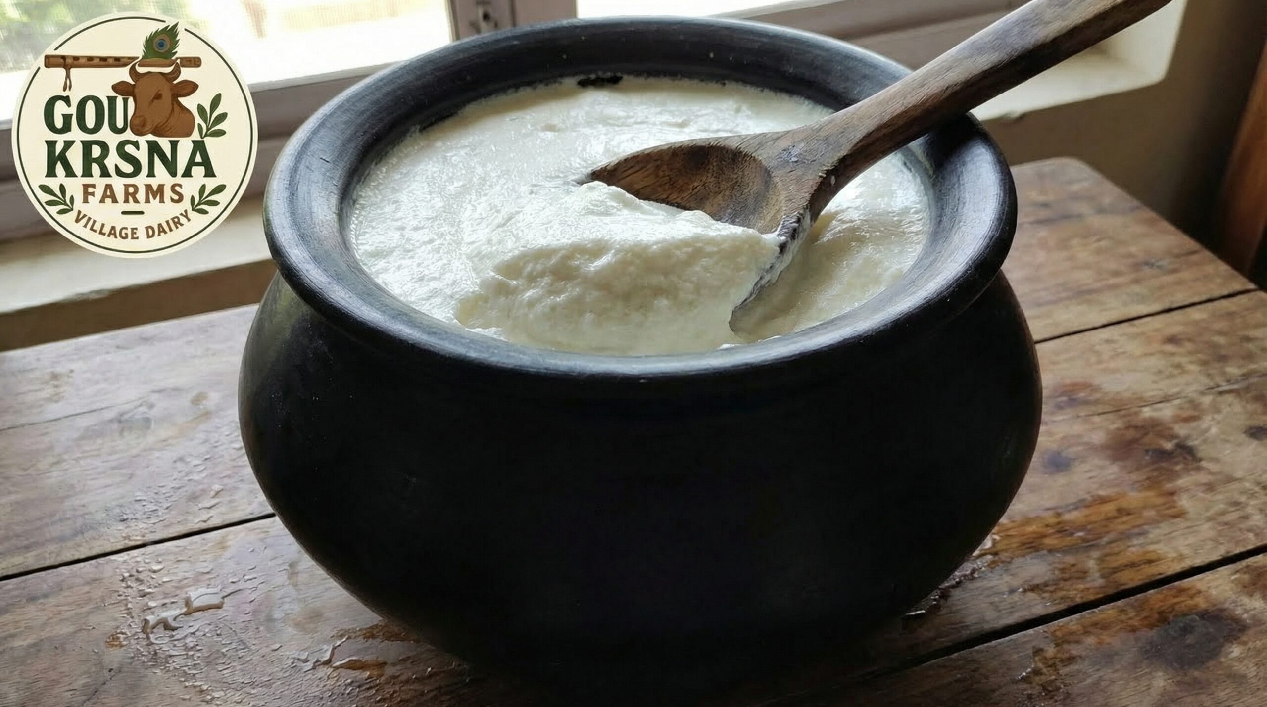 gou krsna farms curd