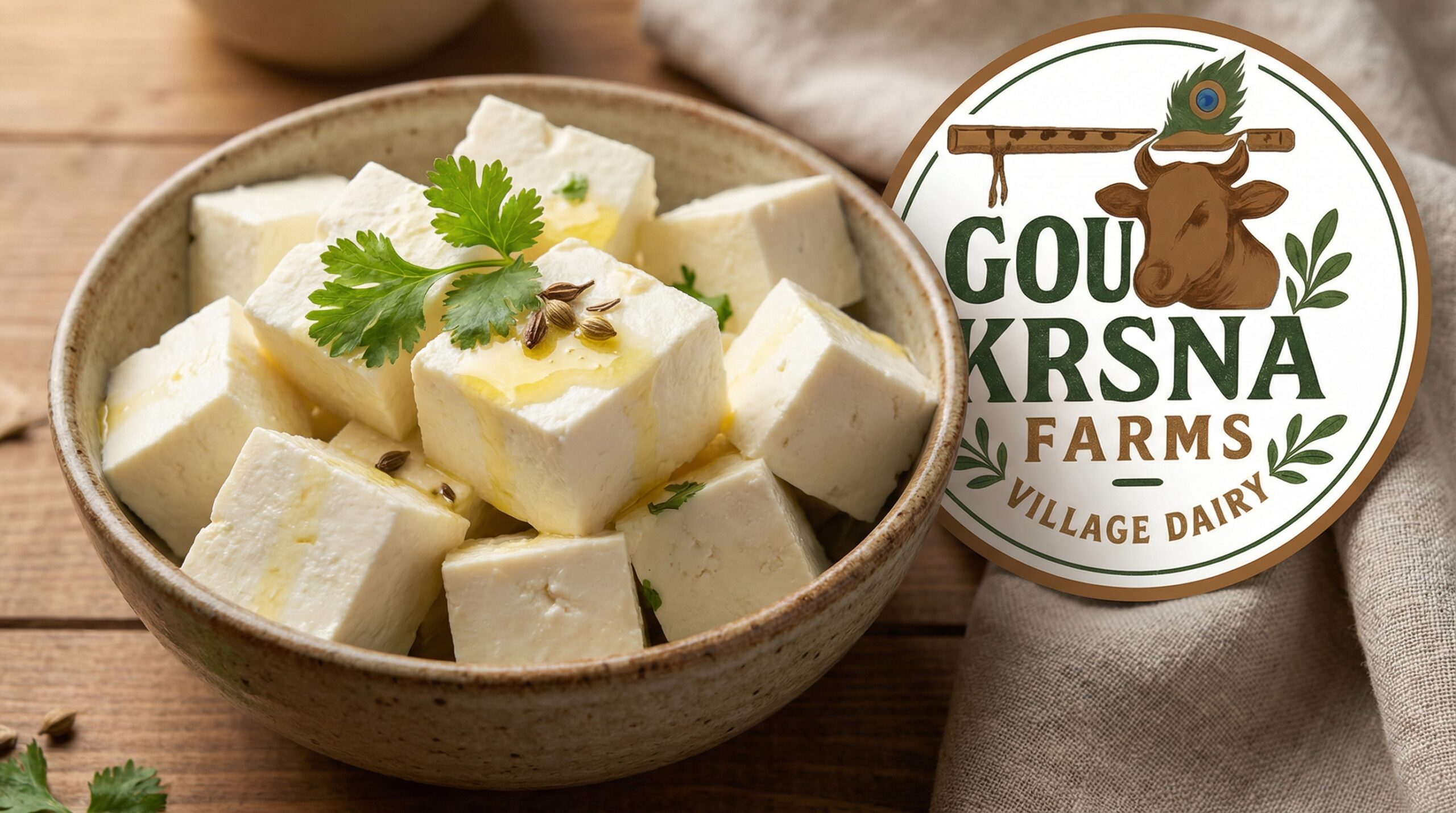 Gou krsna farms paneer